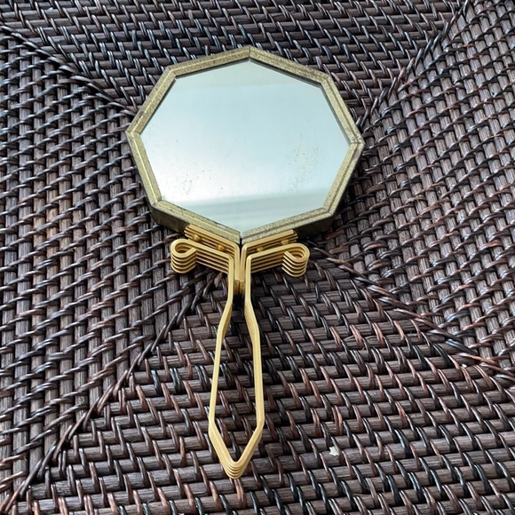 Accessories - 9. Vintage handheld double folding mirror